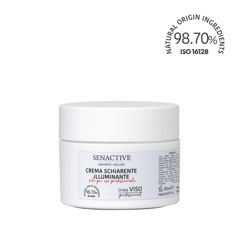 Crema schiarente illuminante 250 ml